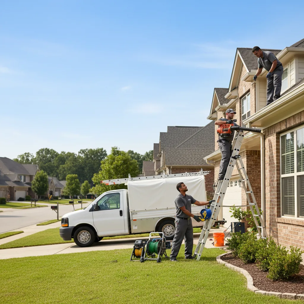 Home Gutter Service in Crosby, TX near me